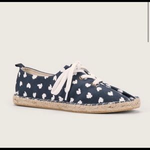 LOFT Navy Rooster Espadrilles